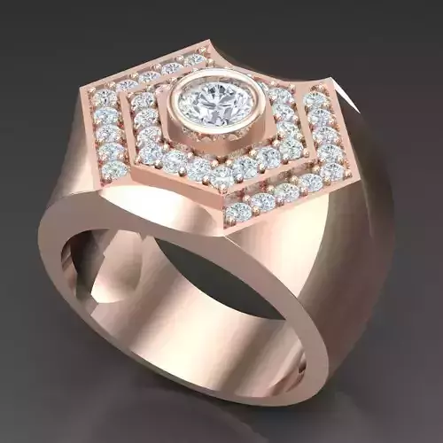 Diamond Accent Men Ring 6MR083