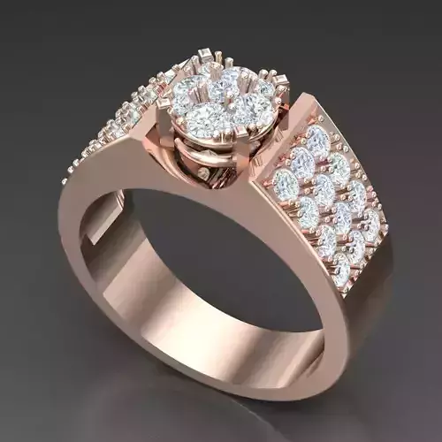 Diamond Accent Men Ring 6MR077