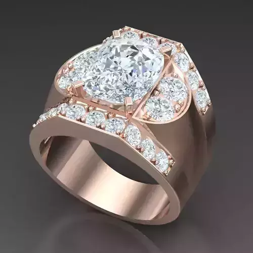 Diamond Accent Men Ring 6MR067