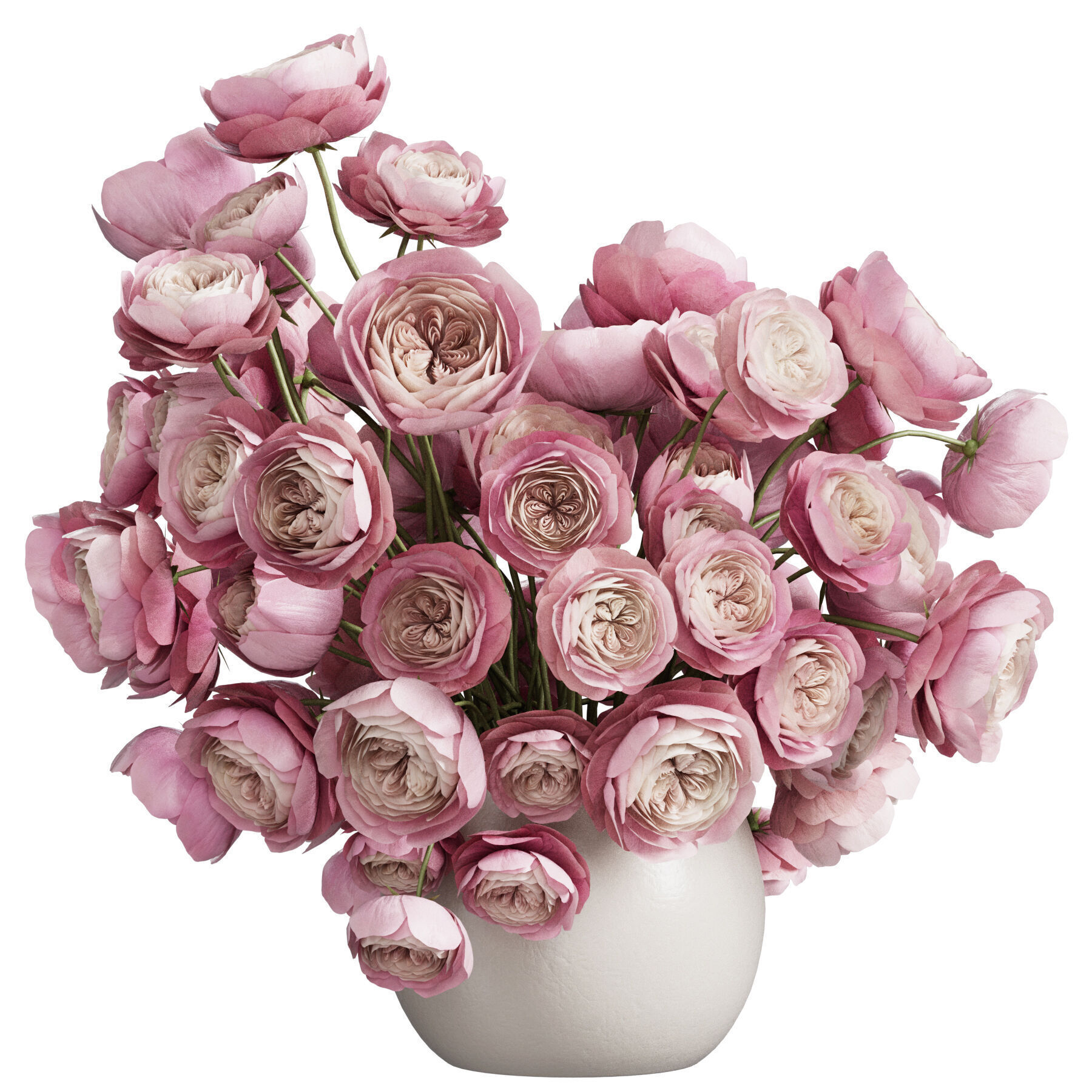 Flower In Vase 63 3D model_3