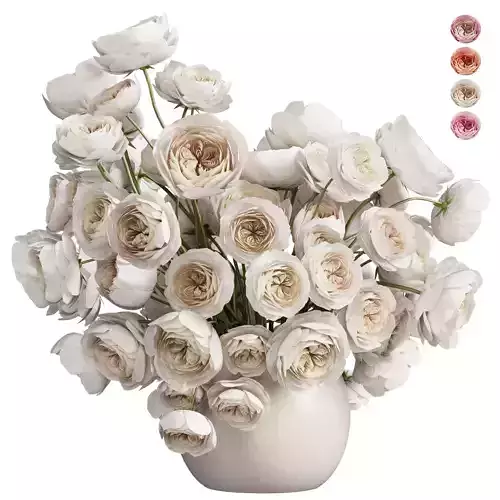 Flower In Vase 63 3D model Flower In Vase 63 3D model