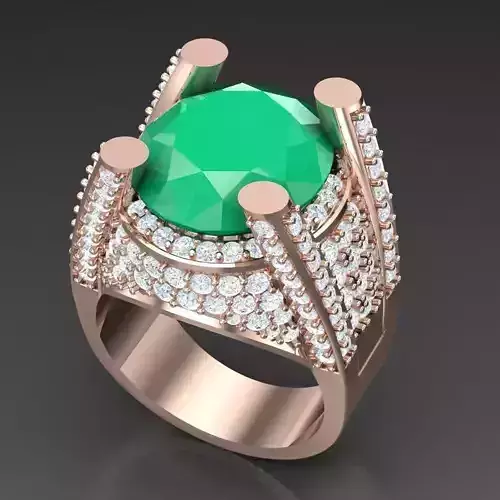 Diamond Accent Men Ring 6MR064