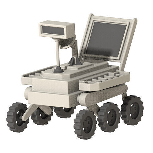 Space Rover Toy 3D print model