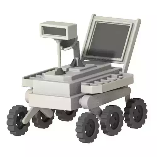 Space Rover Toy 3D print model