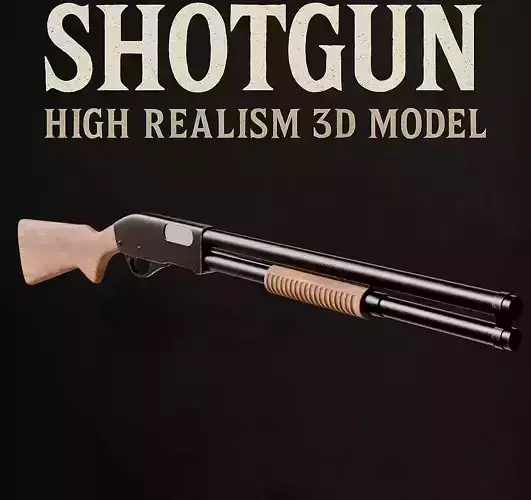  Pump-Action Shotgun 