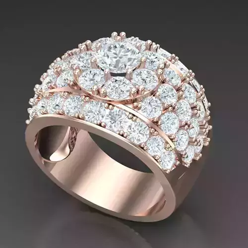 Diamond Accent Men Ring 6MR059