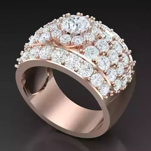 Diamond Accent Men Ring 6MR058