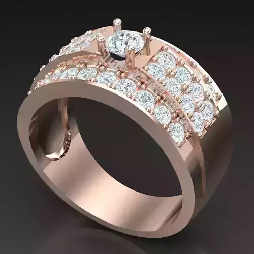 Diamond Accent Men Ring 6MR057