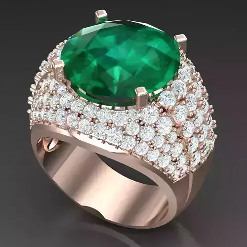 Diamond Accent Men Ring 6MR055