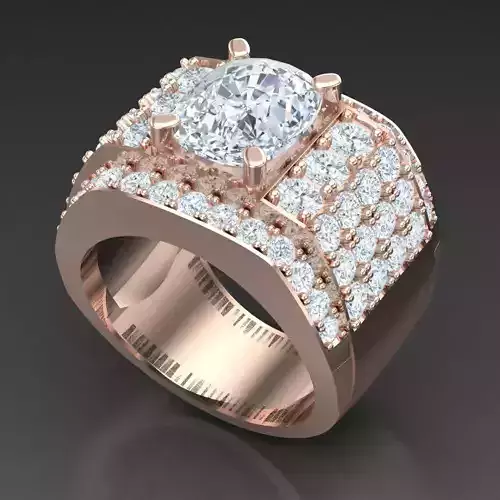 Diamond Accent Men Ring 6MR051