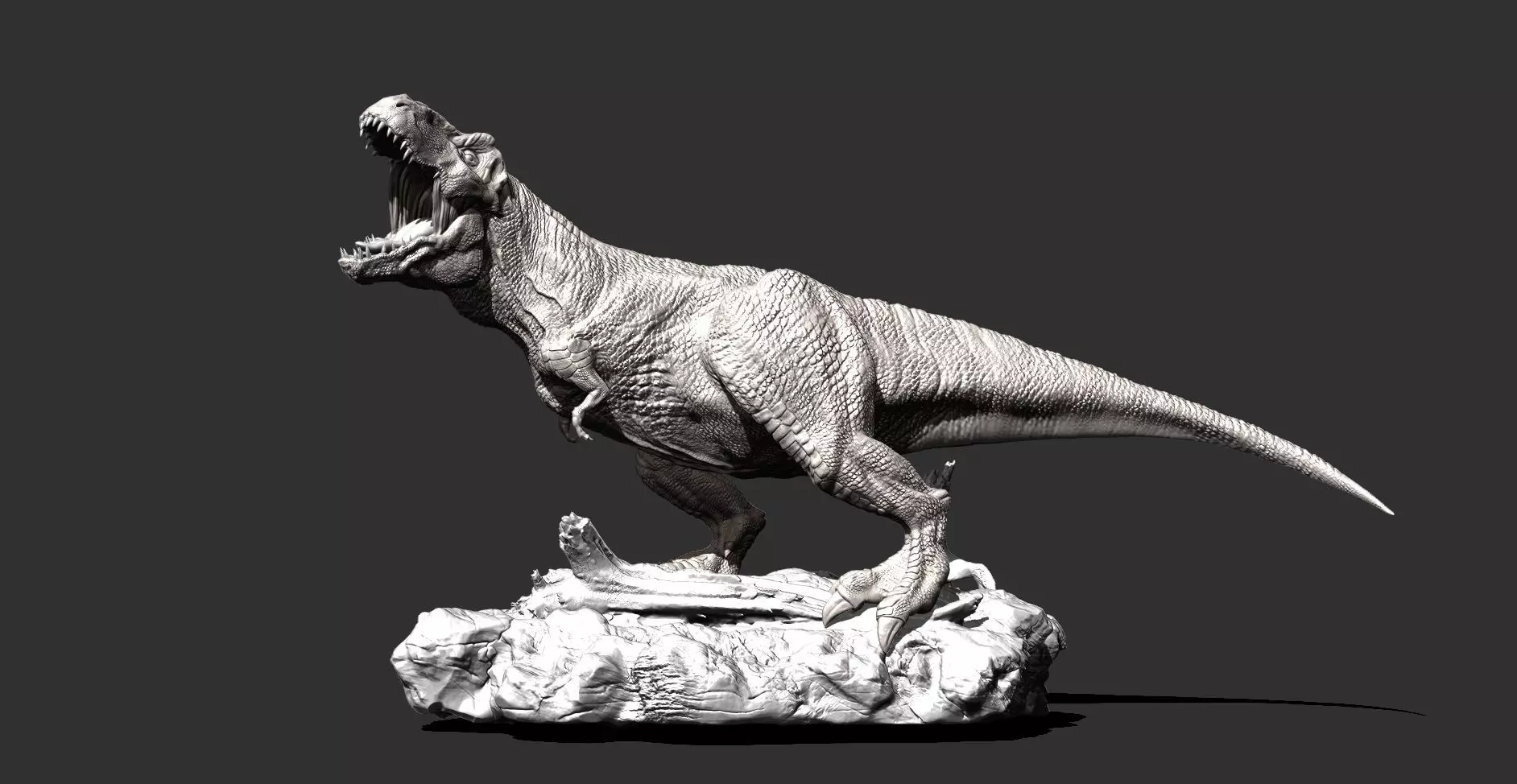 dinosaur 3D print model