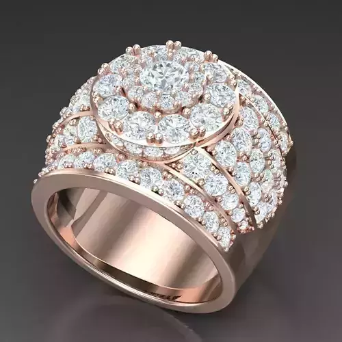 Diamond Accent Men Ring 6MR045