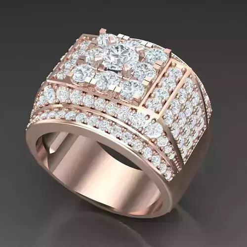 Diamond Accent Men Ring 6MR043