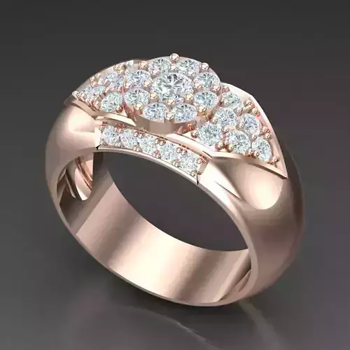 Diamond Accent Men Ring 6MR042