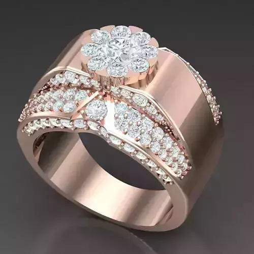 Diamond Accent Men Ring 6MR036