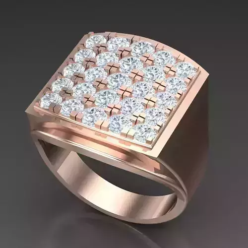 Diamond Accent Men Ring 6MR035