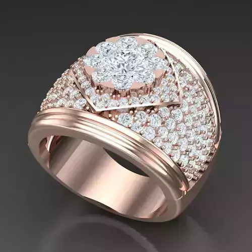 Diamond Accent Men Ring 6MR033