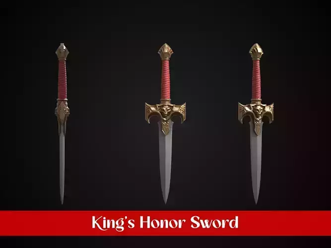 Stylized Lionheart Sword - Kings Honor