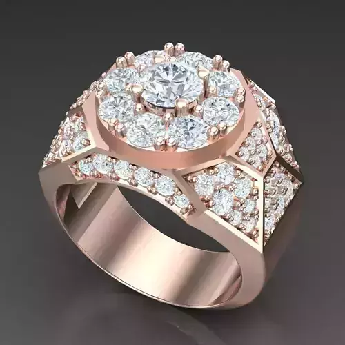 Diamond Accent Men Ring 6MR032