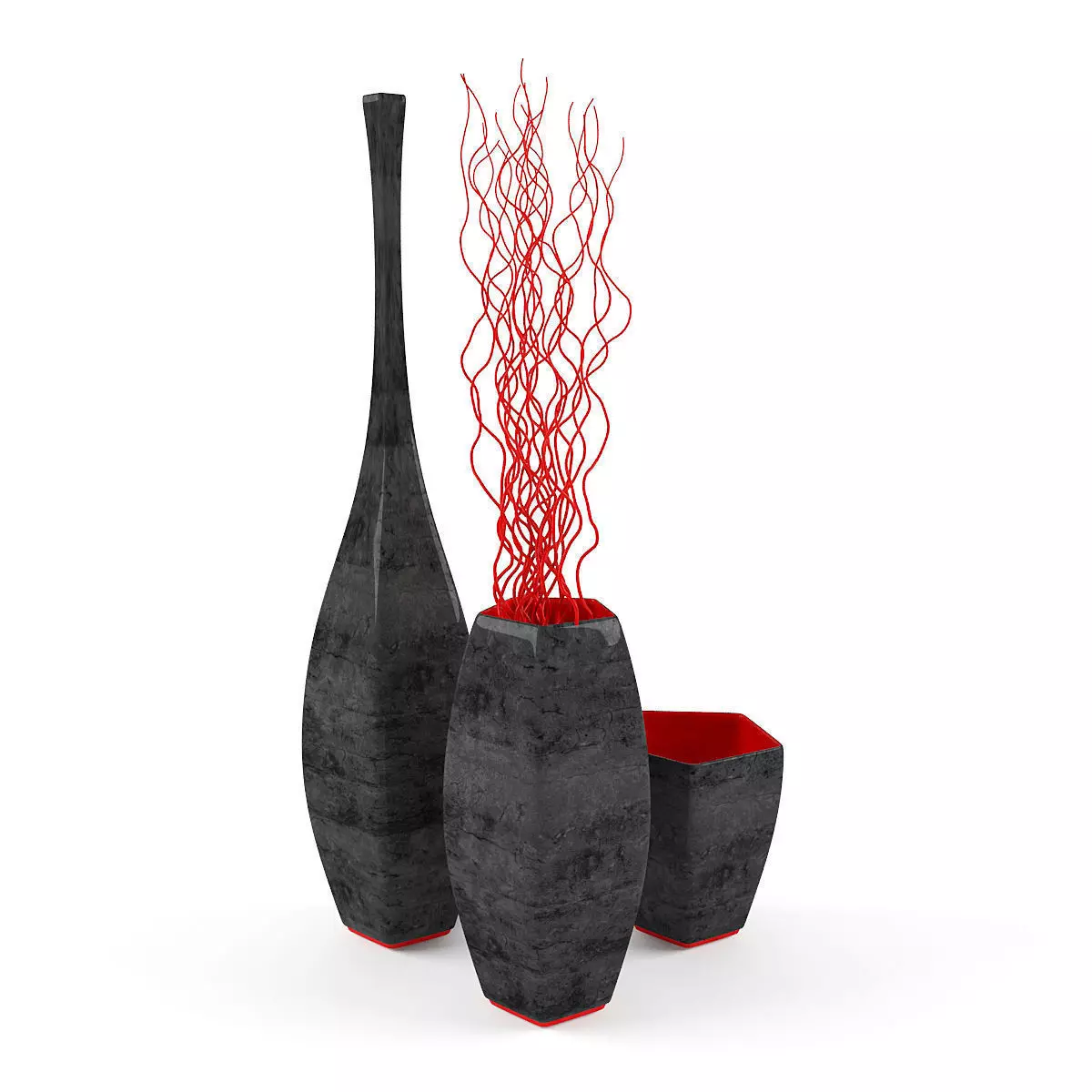 Vases louboutin 3D model