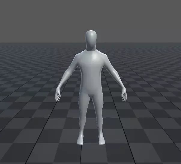 Low Poly Humen - Fully Rigged 3D Model Free low-poly 3D model