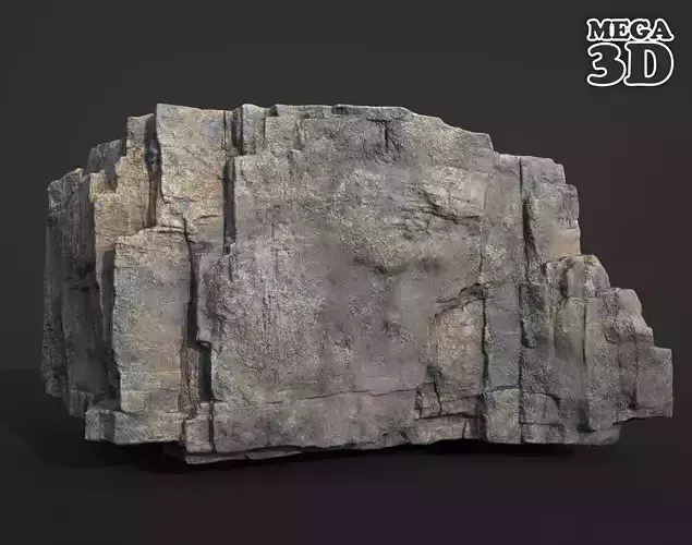 Realistic Blocky Rock 06 250612