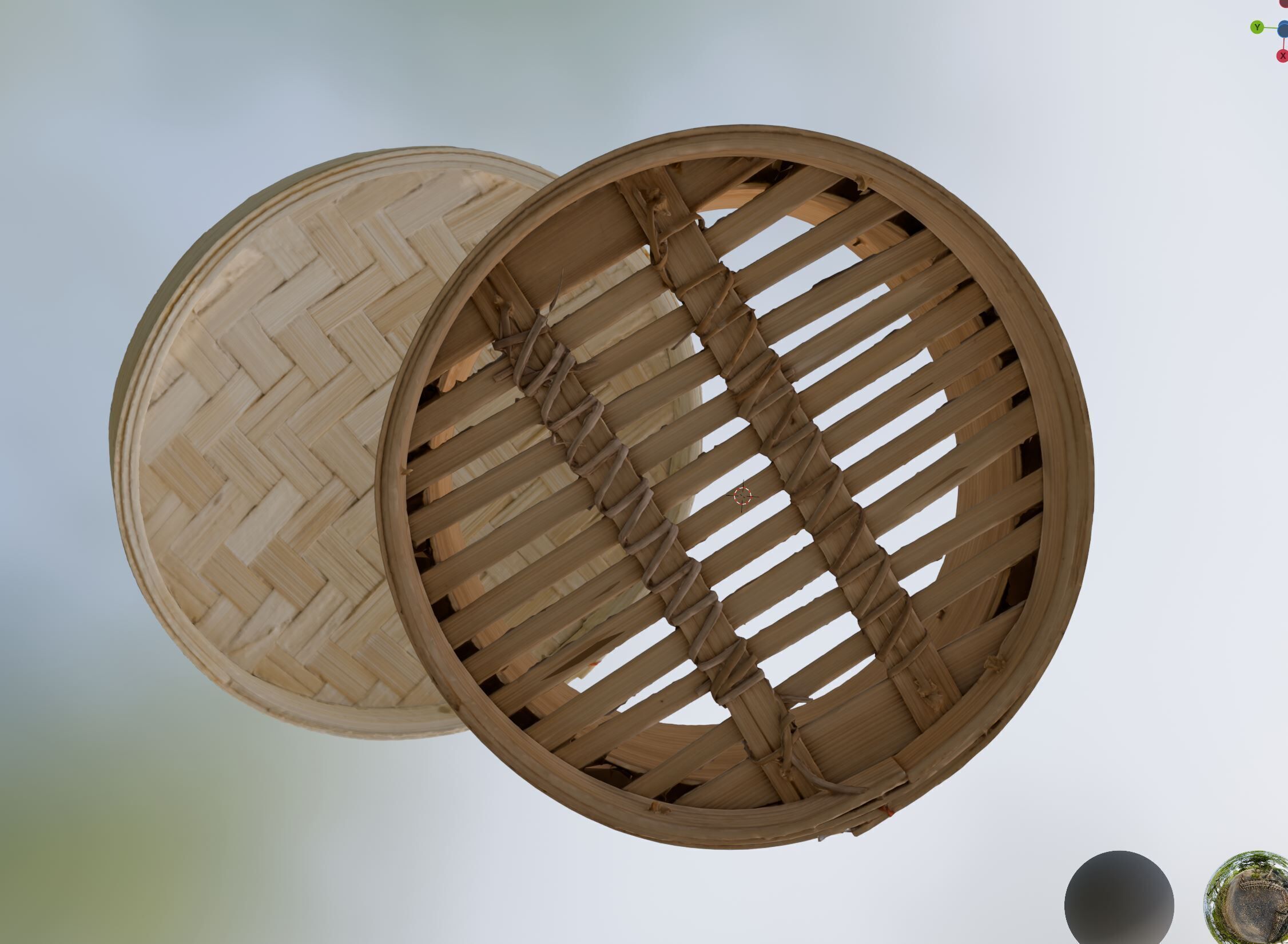 steam basket pack 3D model_5