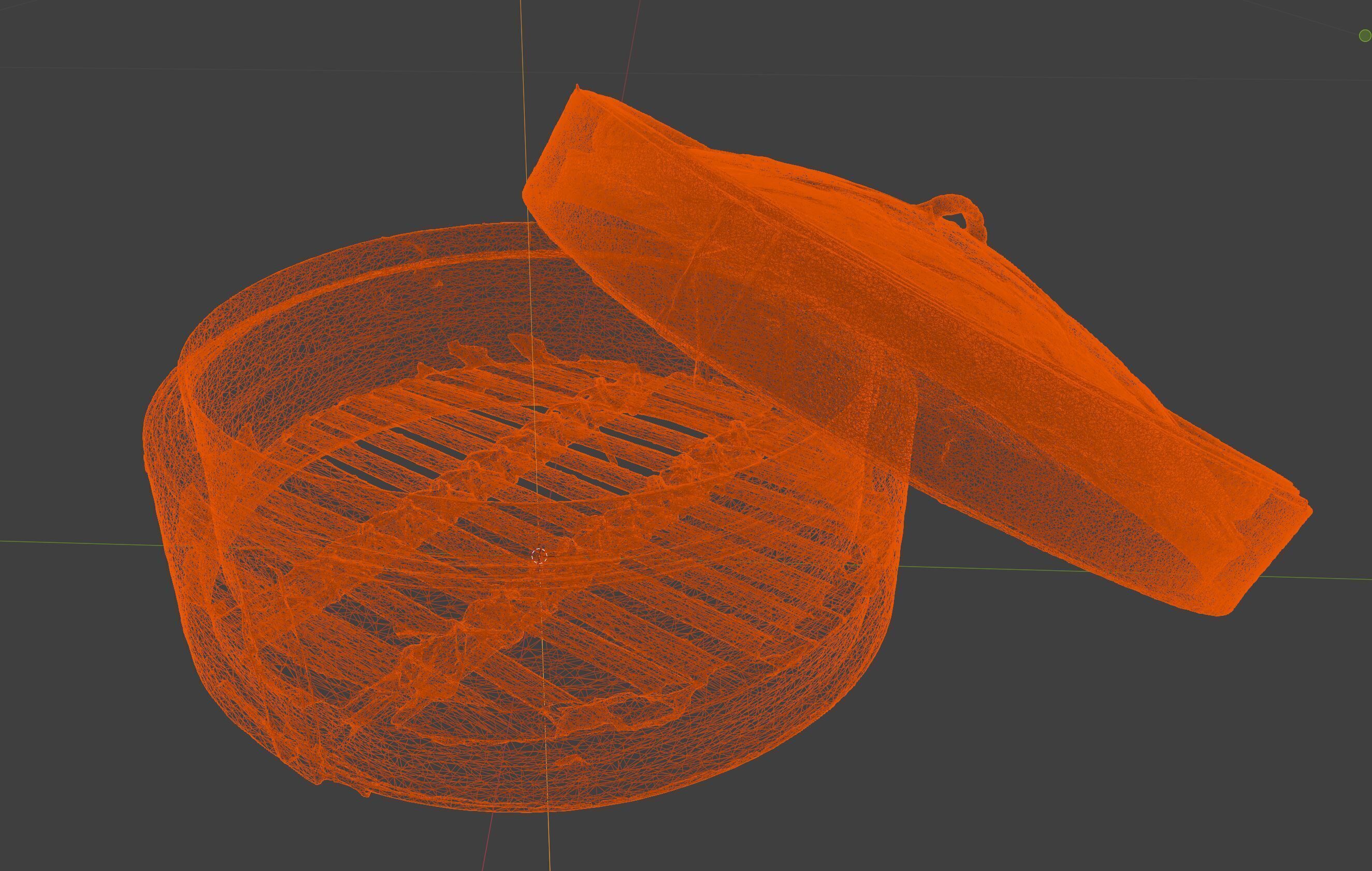 steam basket pack 3D model_6