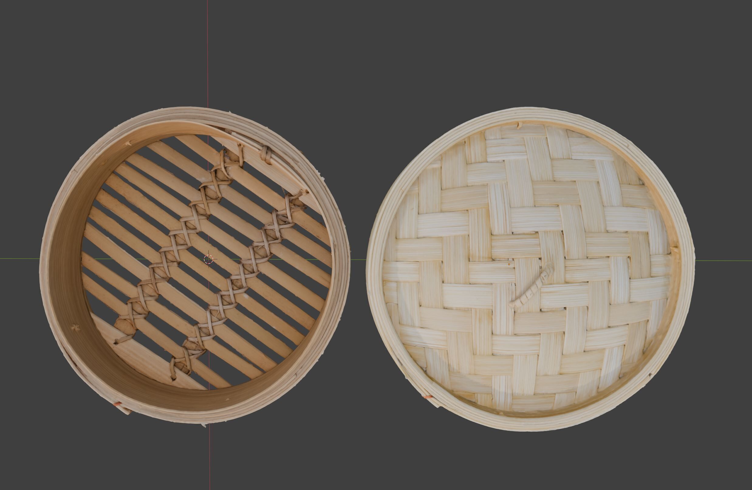 steam basket pack 3D model_10