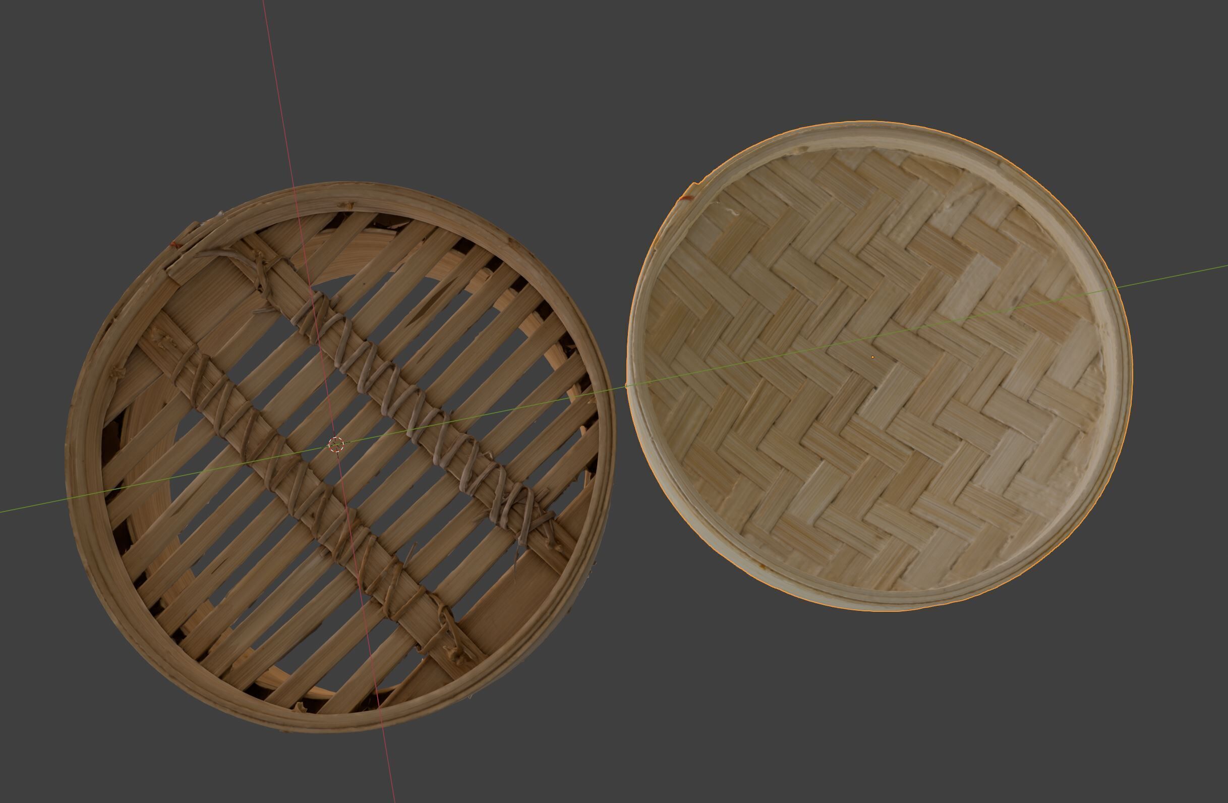 steam basket pack 3D model_8