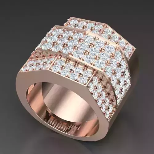 Diamond Accent Men Ring 5MR086