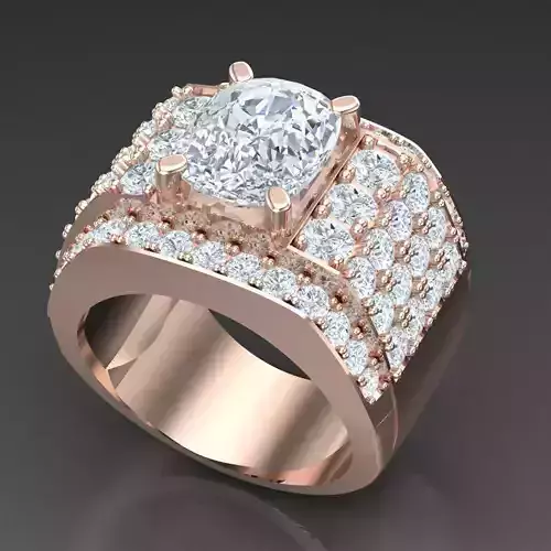 Diamond Accent Men Ring 5MR076