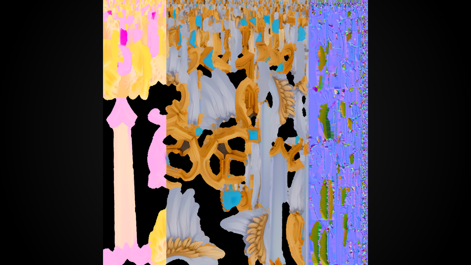 Stylized Sword - Paladin Sword Celestial Verdict - Game Ready 3D model_13