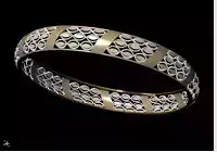 1199 Woven Atlas Bangle 60MM-12gm 3D print model
