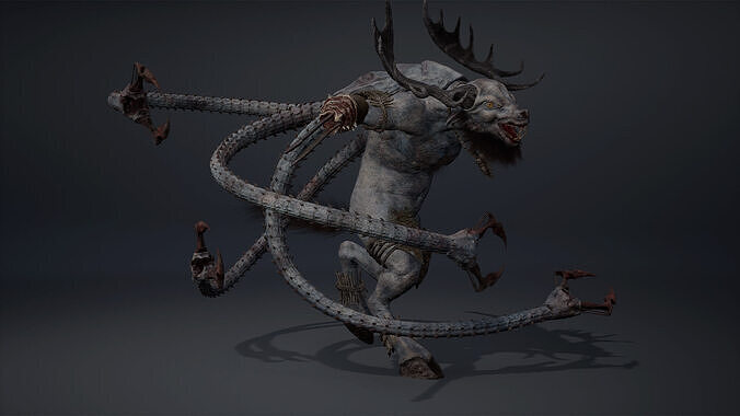 Nightstorm Fatty Brutal Low-poly 3D model