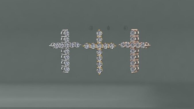 Cross Diamond 3D print model