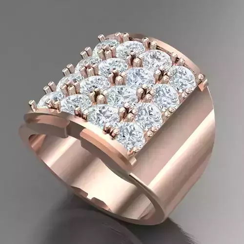 Diamond Accent Men Ring 5MR044