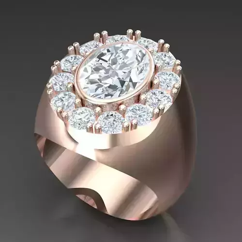 Diamond Accent Men Ring 5MR037