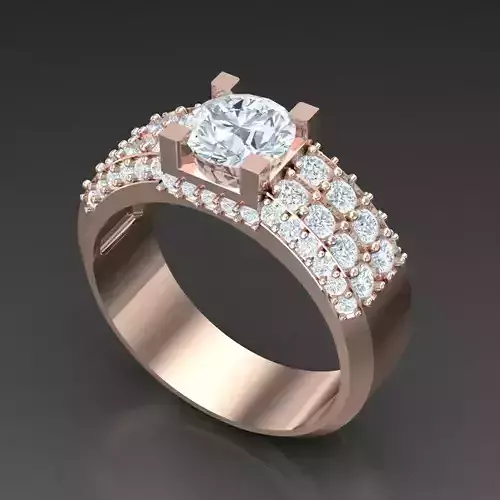 Diamond Accent Men Ring 5MR036