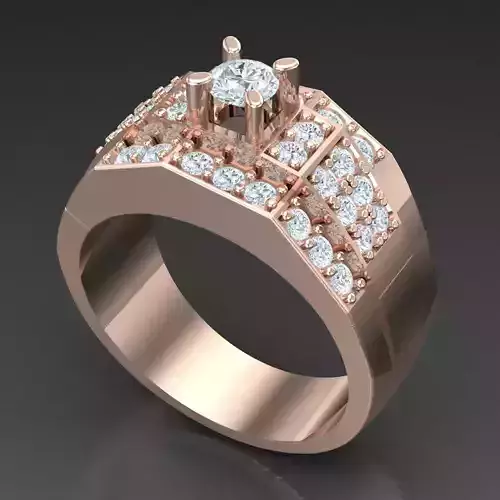 Diamond Accent Men Ring 5MR027