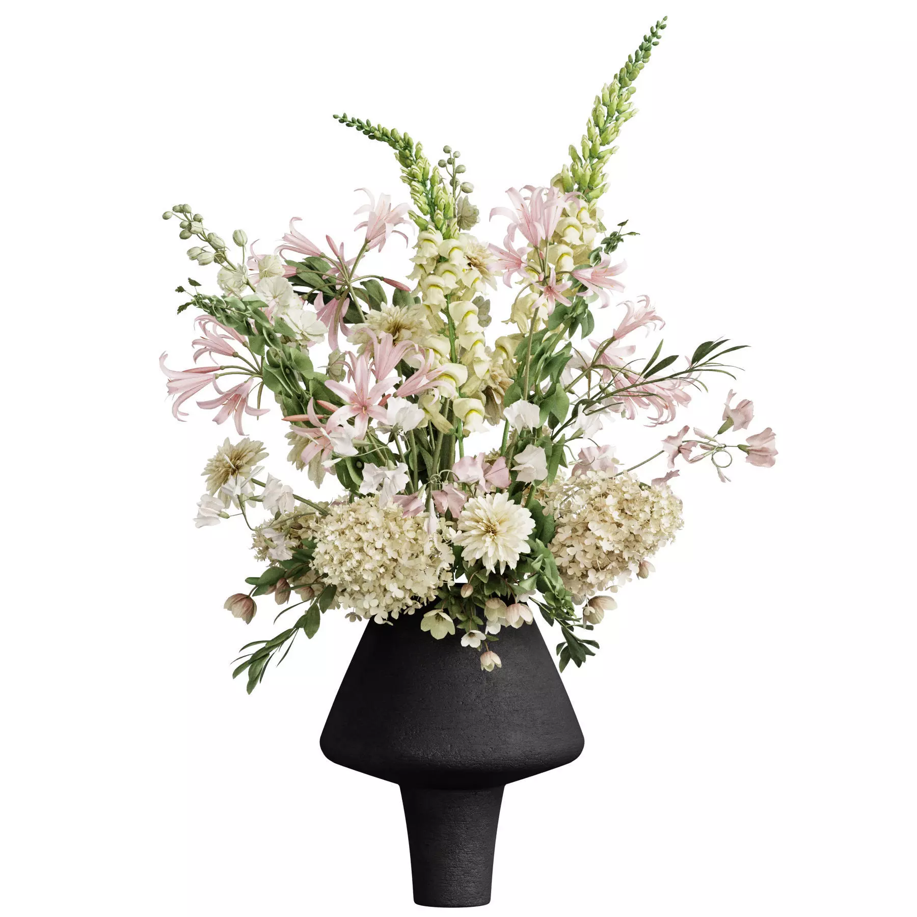 Flower In Vase 69 3D model_0