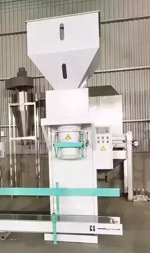 Semi Automatic Quantitative Bagging and Weighing Machine 3D model