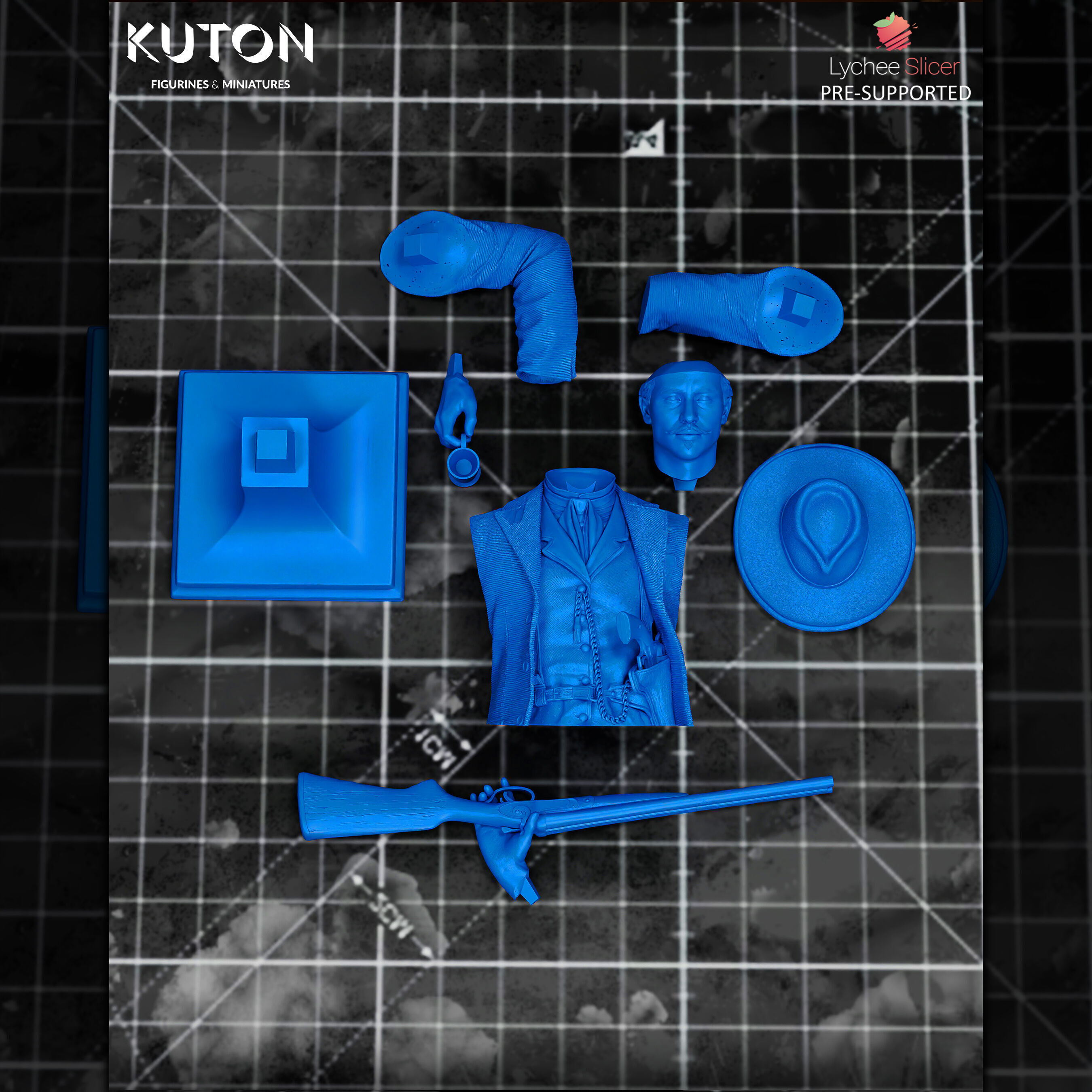 Doc Holliday 3D print model_12