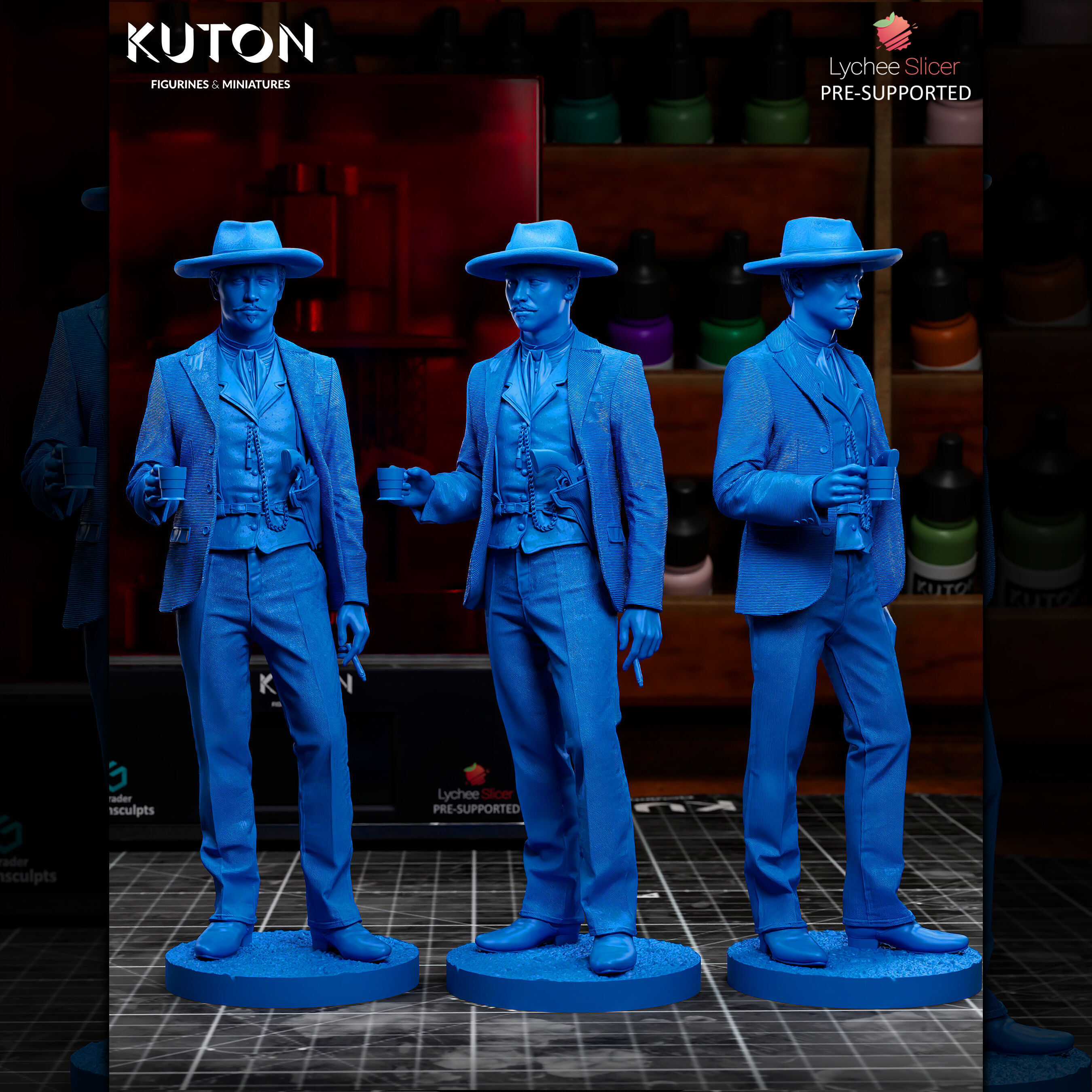 Doc Holliday 3D print model_9