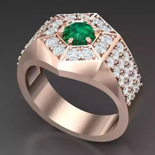 Diamond Accent Men Ring 4MR100