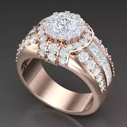 Diamond Accent Men Ring 4MR099