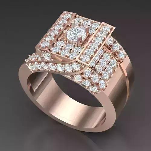 Diamond Accent Men Ring 4MR097
