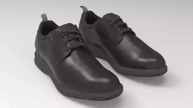 rockport total motion black shoes