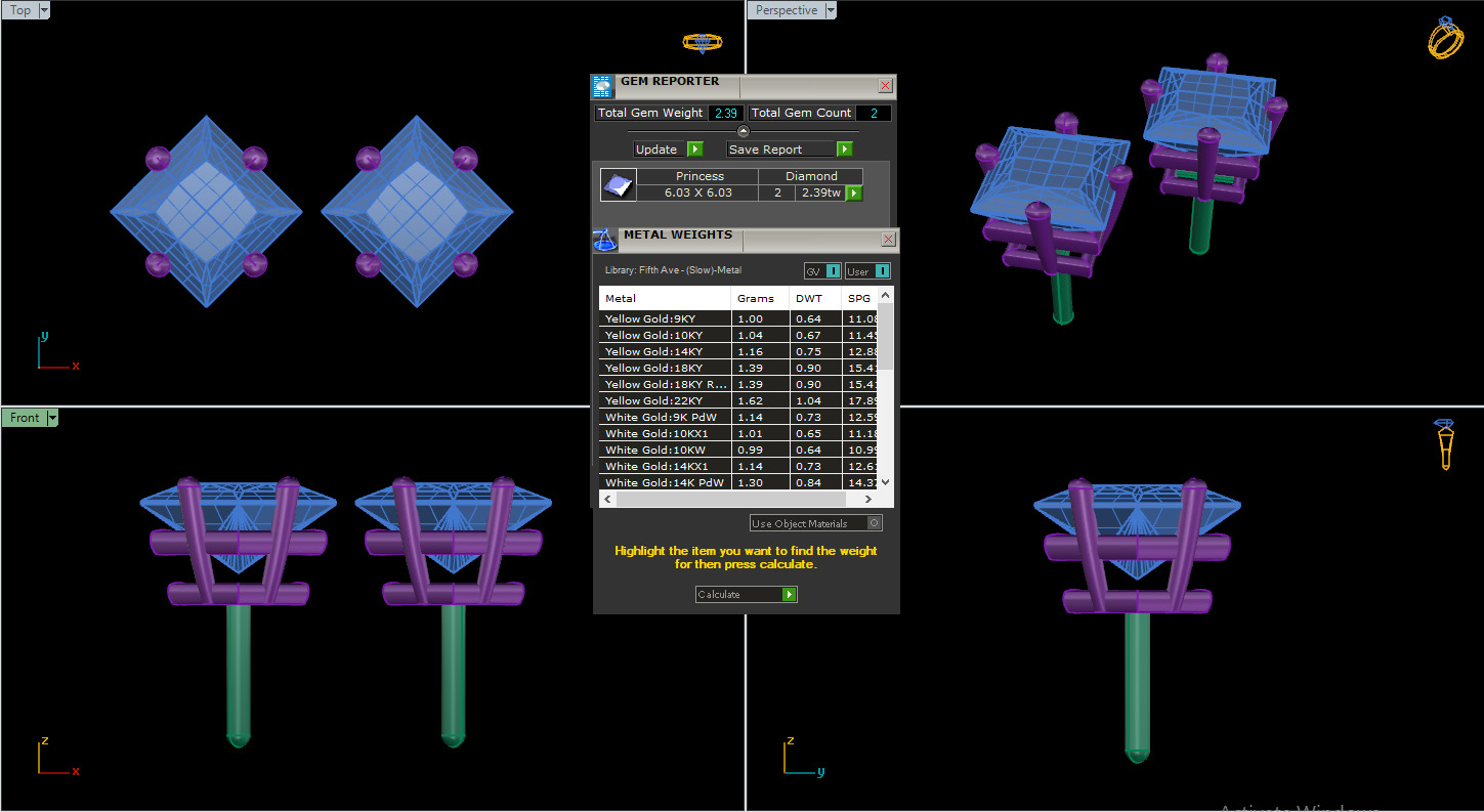 DIAMOND ERRRING -CAD-1 3D model_21