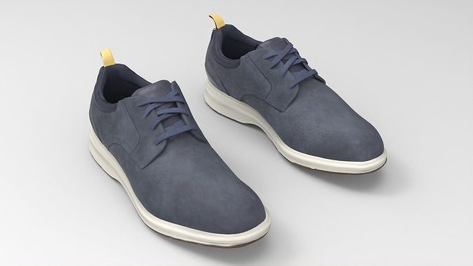 Rockport casual shoes Low-poly 3D model